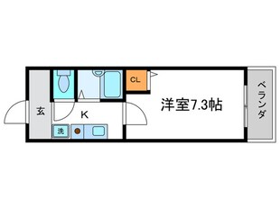 アンブラッセⅡの物件間取画像